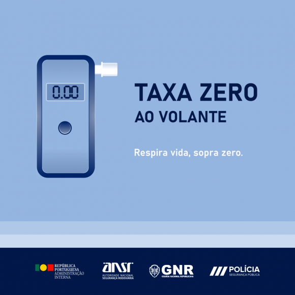 Campanha "Taxa Zero ao Volante" | 31 de outubro e 6 de novembro