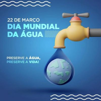 Juntos pela água: Dia Mundial da Água!