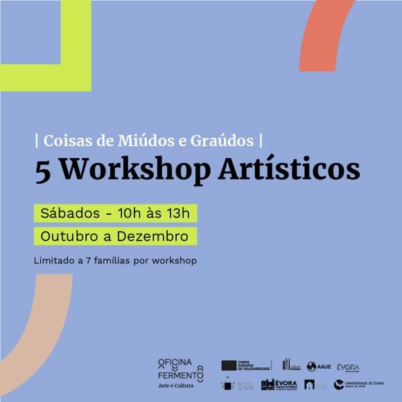 Workshops "Coisas de Mi&uacute;dos e Gra&uacute;dos" | S&aacute;bados de Manh&atilde;
