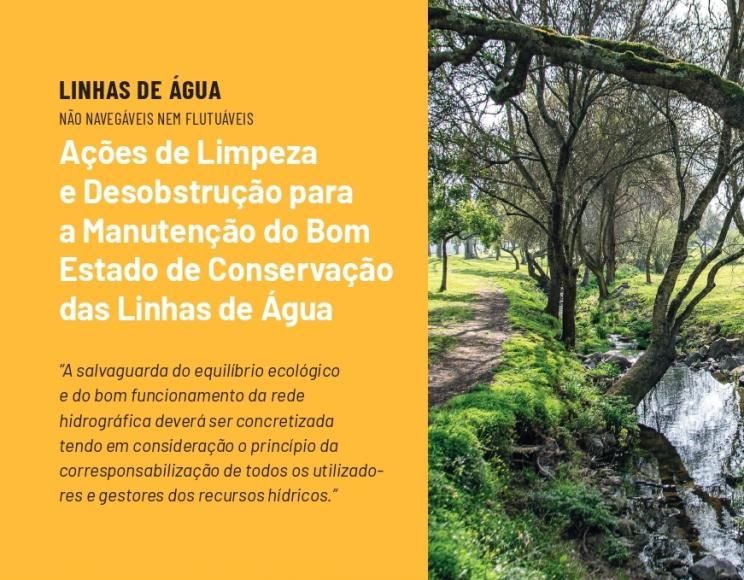 A&ccedil;&otilde;es de Limpeza e Desobstru&ccedil;&atilde;o para a Manuten&ccedil;&atilde;o do Bom Estado de Conserva&ccedil;&atilde;o das Linhas de &Aacute;gua no Concelho