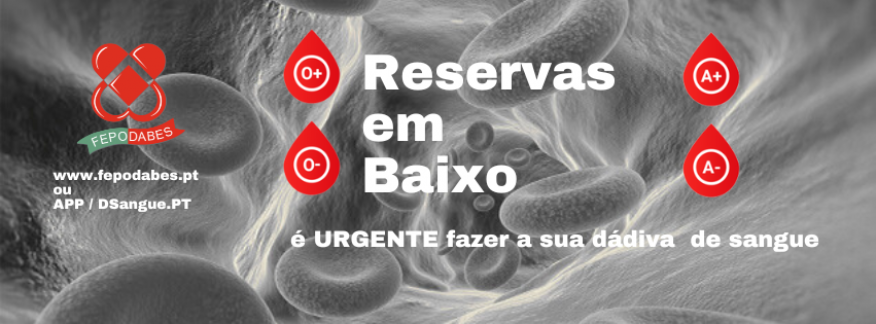 APELO | Necessidade de mobiliza&ccedil;&atilde;o urgente dos dadores de Sangue