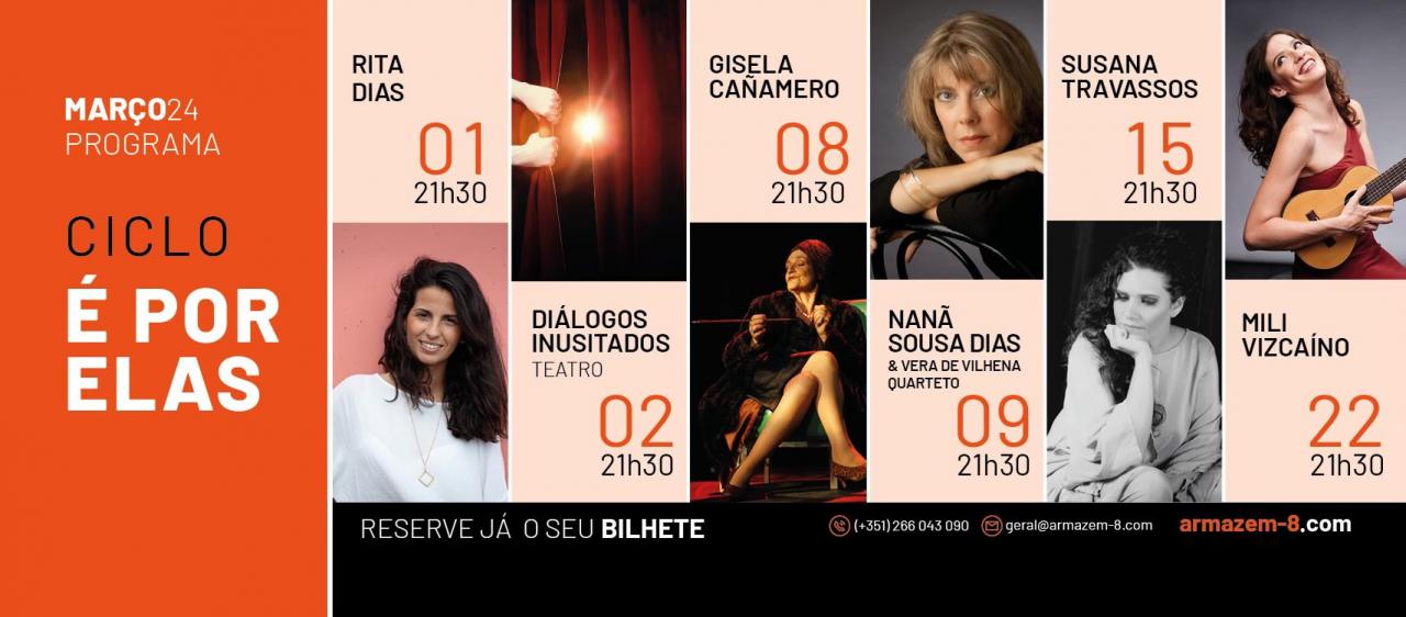 Programação Março | Armazém 8 - Évora