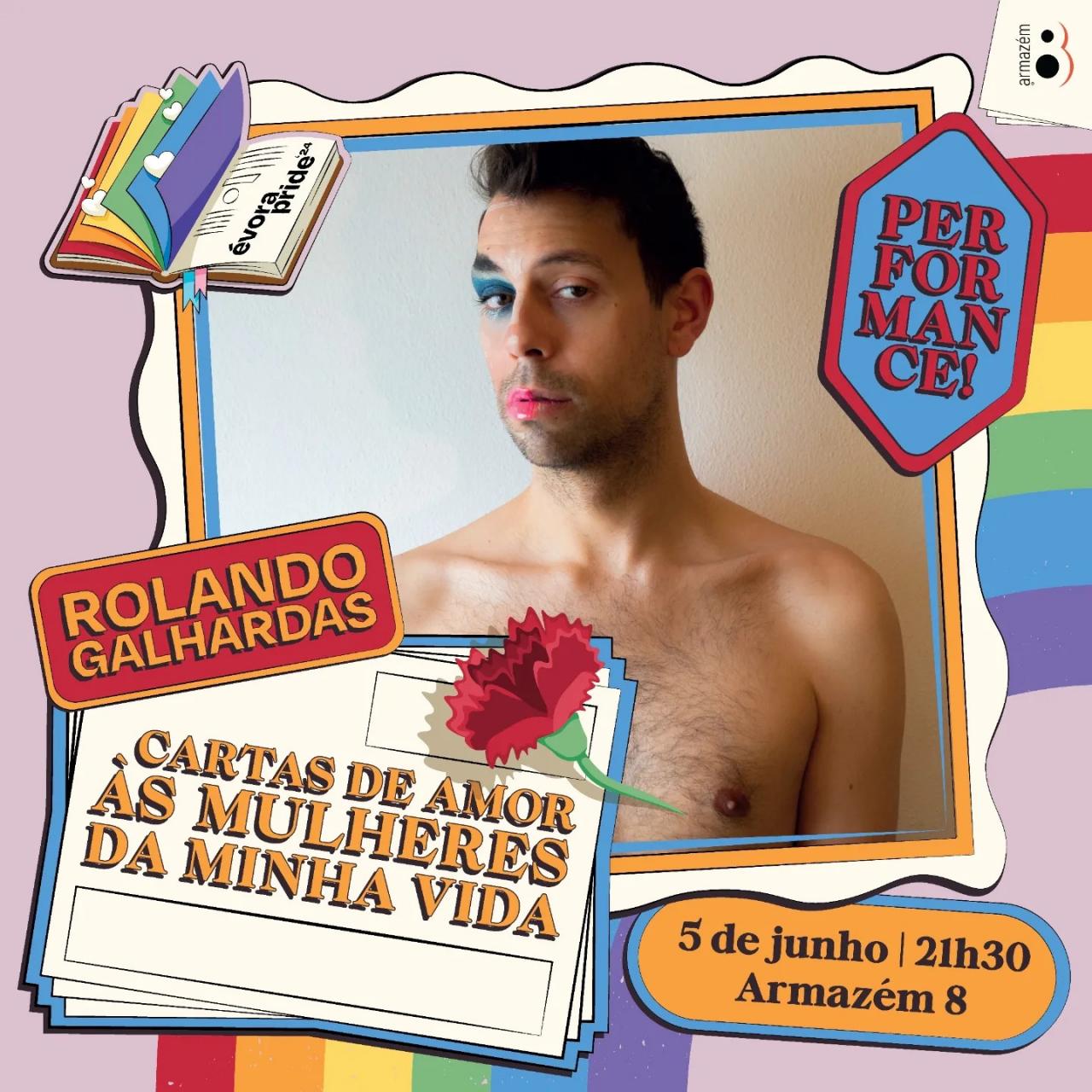 Espetáculo “Cartas de Amor às Mulheres da Minha Vida” | Armazém 8-Évora