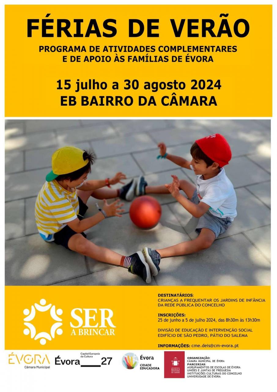 Programa “Ser a Brincar” | Verão 2024