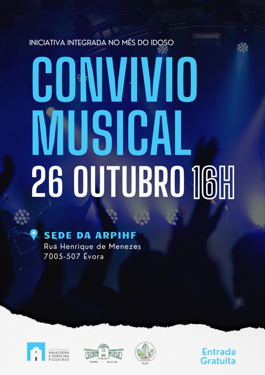 CONVÍVIO MUSICAL | Comemoração do "Mês do Idoso"