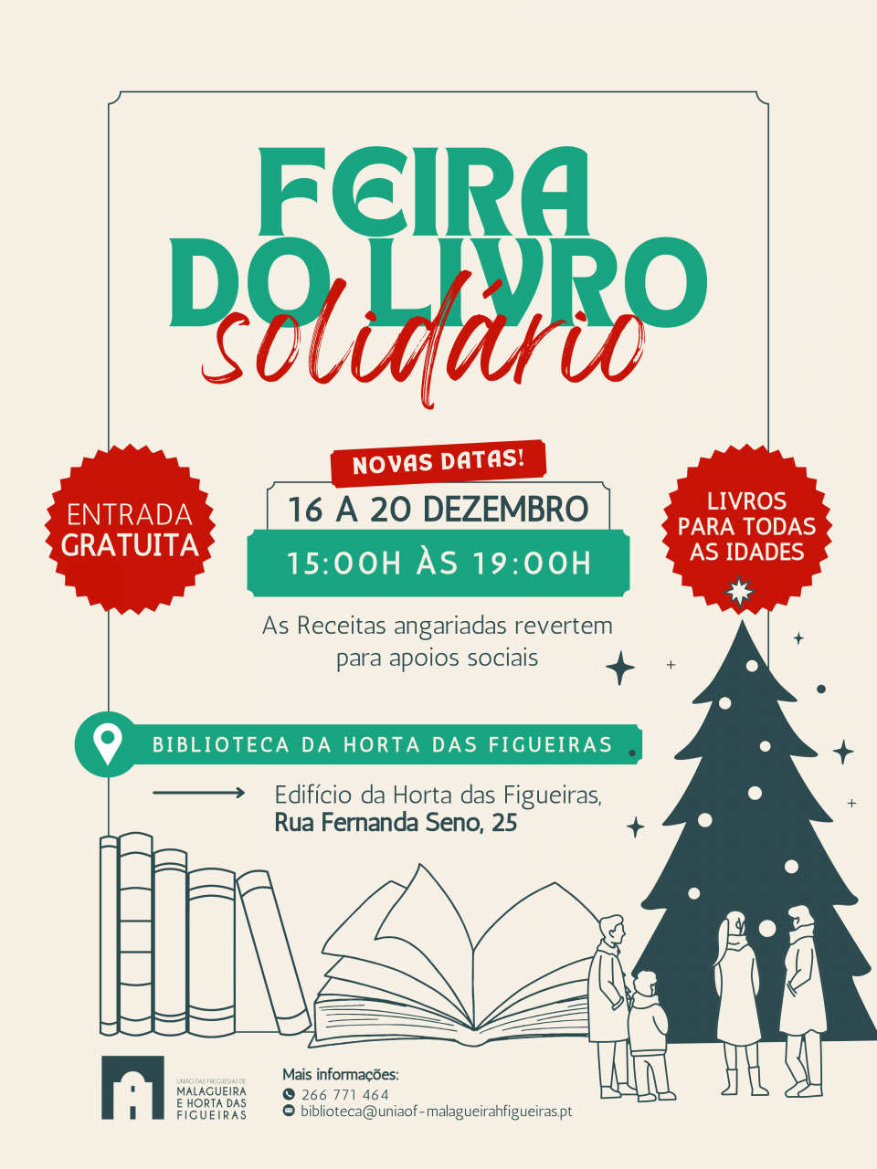 Ler para ajudar | Feira do Livro Solidária