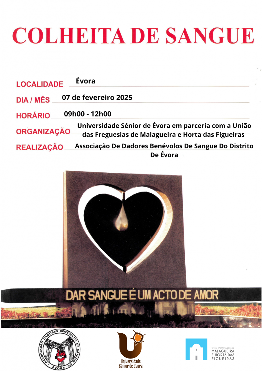 Campanha - Colheita de Sangue 7 de FEVEREIRO