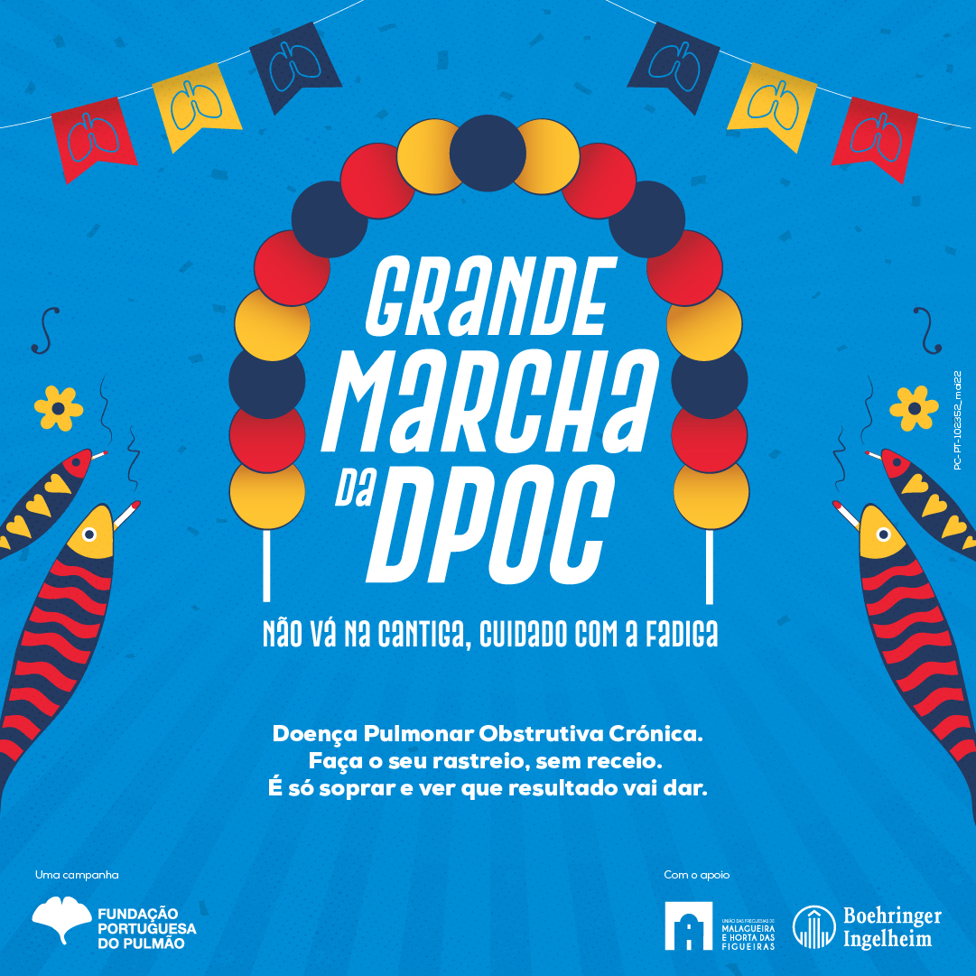 Grande Marcha da DPOC | Rastreio à Doença Pulmonar Obstrutiva Crónica