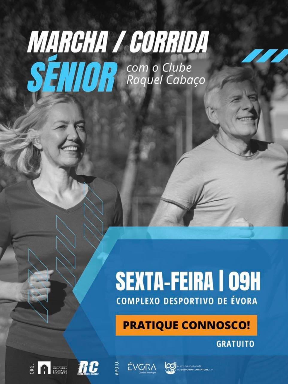 Retorno da MARCHA/CORRIDA SÉNIOR!  