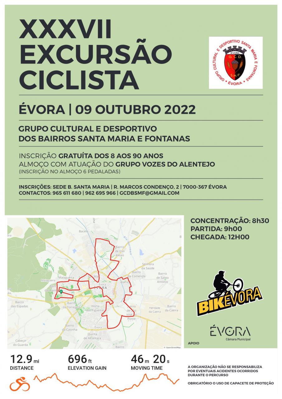 XXXVI Excursão CICLISTA 