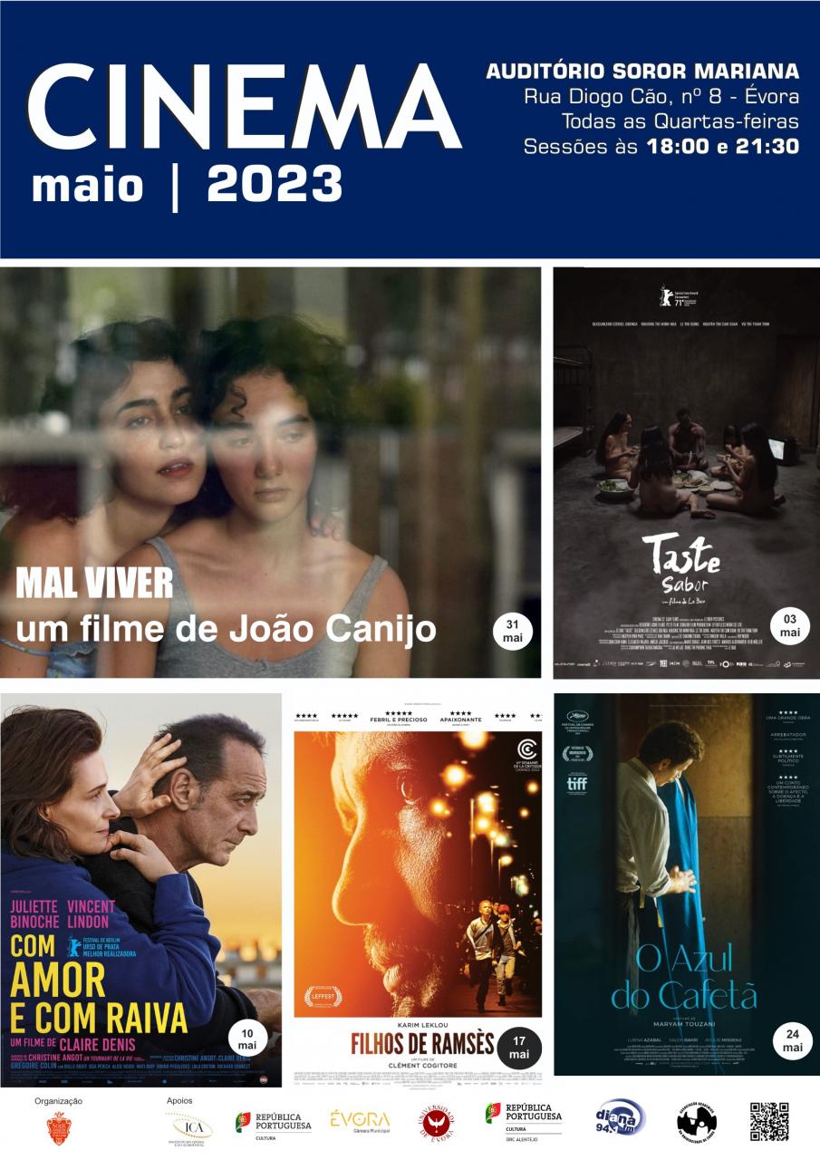 MAIO | SESSÕES DE CINEMA AO AR LIVRE